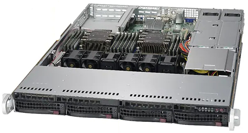 Сервер Supermicro SYS-6019P-WTR (1U)