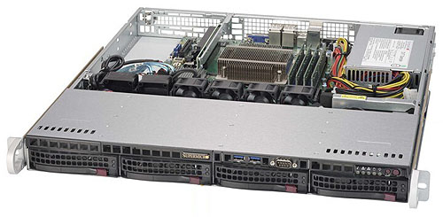 Сервер Supermicro 5019S-MN4 (1U)