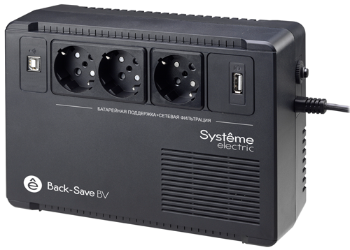 ИБП Systeme Electric Back-Save BV BVSE800RS (800 ВА)