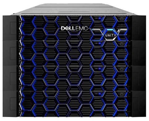 Гибридная флэш-система хранения Dell EMC Unity 500