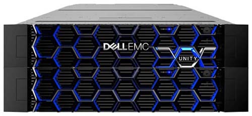 Гибридная флэш-система хранения Dell EMC Unity 400