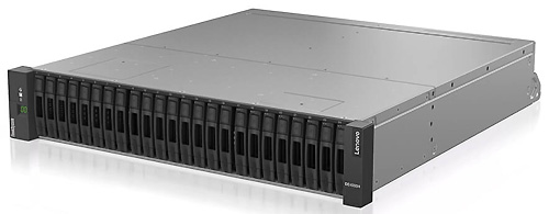 Гибридный массив хранения данных Lenovo ThinkSystem DE4000H