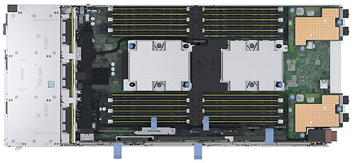 Модульный сервер Dell EMC PowerEdge MX740c