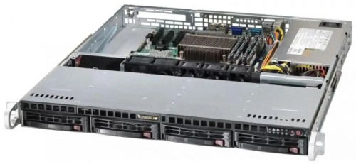 Сервер Supermicro 5019S-M (1U)