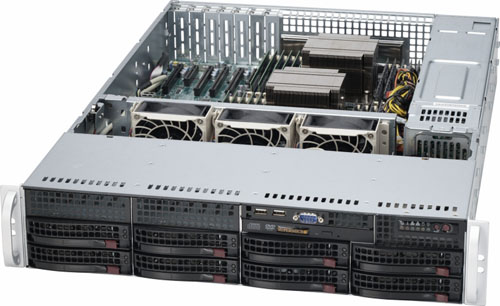 Сервер Supermicro 6028R-TR (2U)