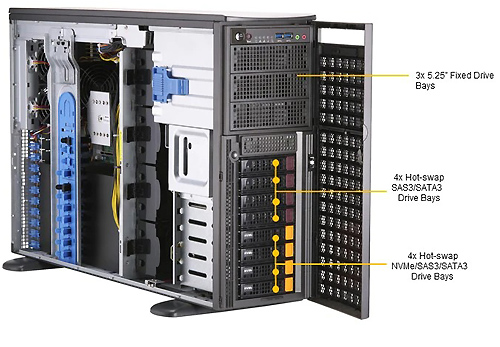 Сервер Supermicro SYS-740GP-TNRT (4U)