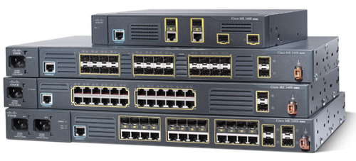 Ethernet-коммутаторы Cisco ME серии 3400