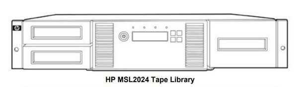 Ленточная библиотека HP StorageWorks MSL2024