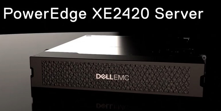 Сервер Dell EMC PowerEdge XE2420 для работы на границе сети