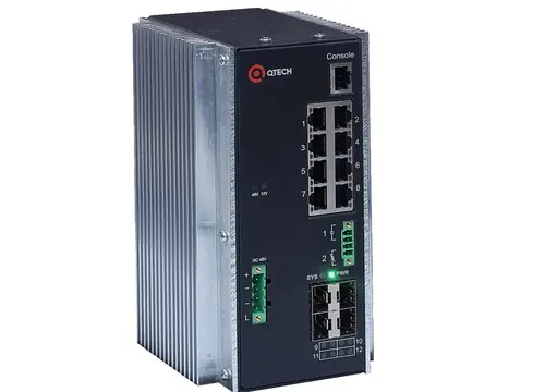 Коммутатор Qtech QSW-3310-12T-I-POE-DC