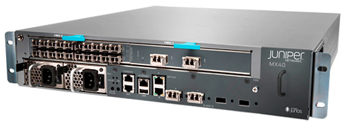 Универсальный пограничный маршрутизатор Juniper MX40