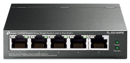 Коммутатор TP-link TL-SG105PE