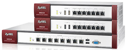 Унифицированные шлюзы безопасности Zyxel ZyWALL USG 110/210/310