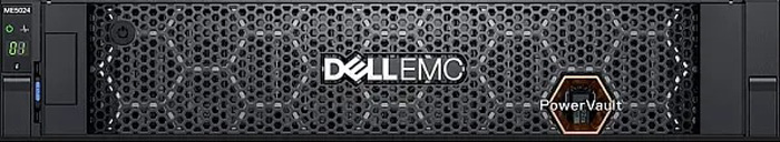 СХД Dell PowerVault ME5024 вид спереди