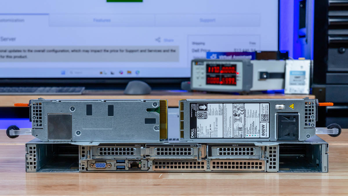 Dell PowerEdge R670 Power Supply 800 Вт