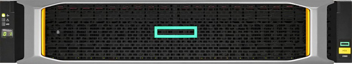 СХД HPE MSA 2062 вид спереди
