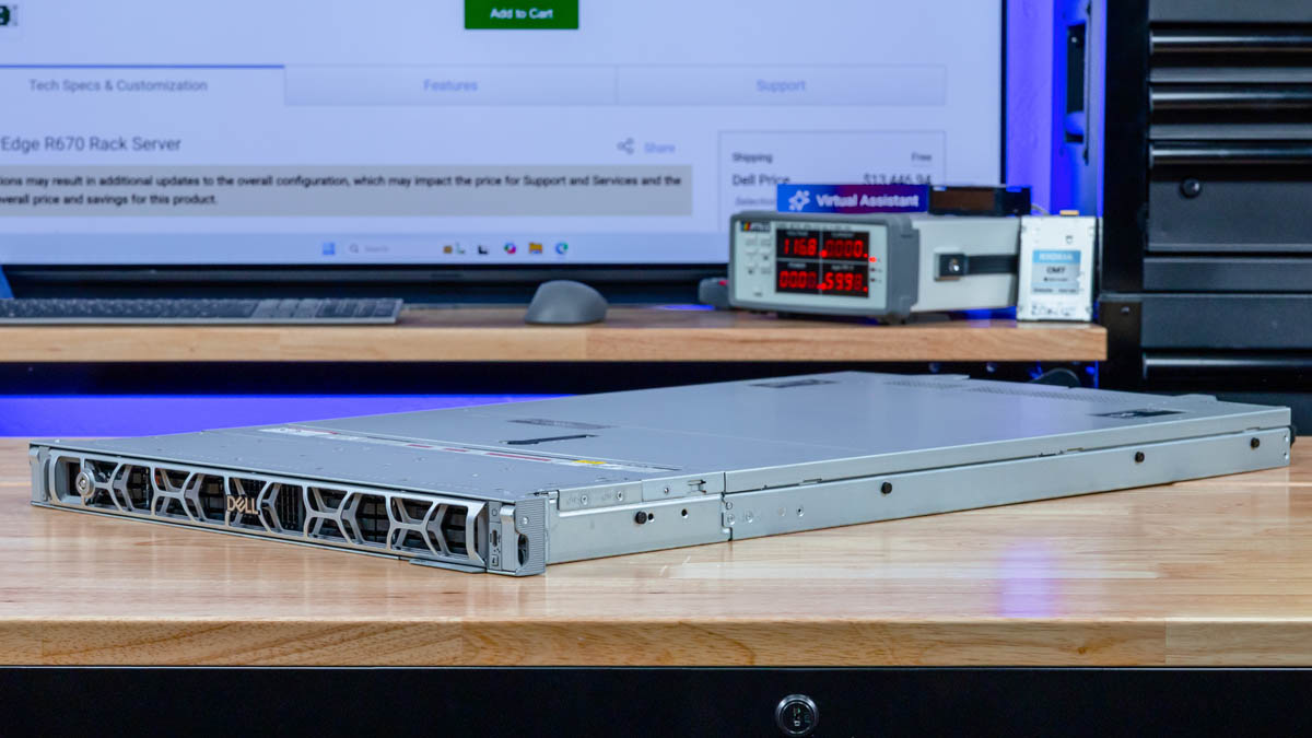 Dell PowerEdge R670 - внешняя крышка