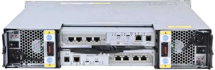 СХД Dell PowerVault ME5212 - вид сзади
