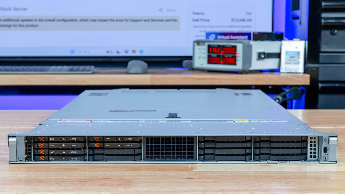 Dell PowerEdge R670 Front без безеля