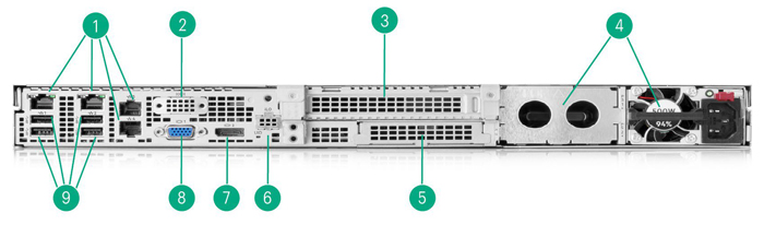 Сервер HP ProLiant DL20 Gen11 - внутренний вид