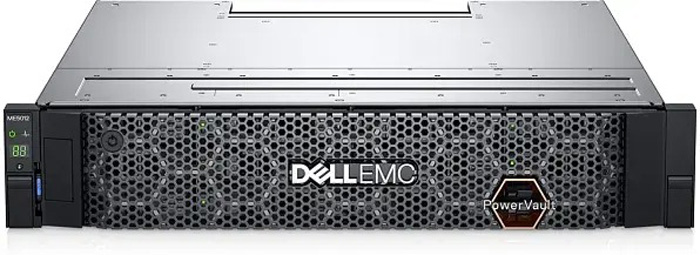 СХД Dell PowerVault ME5012 вид спереди