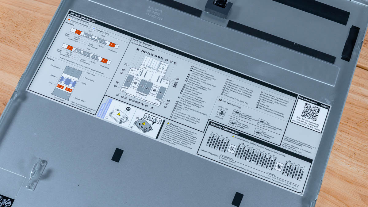 Dell PowerEdge R670 - основная сервисная информация