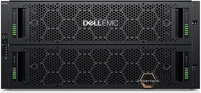 СХД Dell PowerVault ME5084 - вид спереди