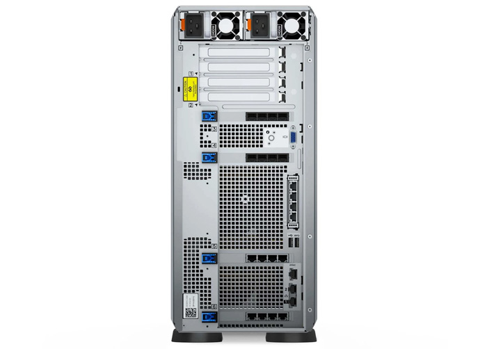 Сервер Dell PowerEdge T560 - вид сзади